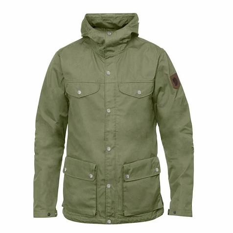 Fjallraven Men Greenland Winter Jacket Green PH165227 Philippines